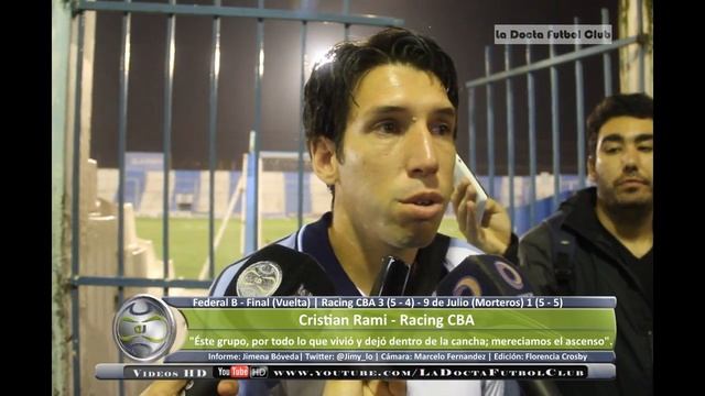 Cristian Rami | Racing CBA 3 (5 - 4) - 9 de Julio (Morteros) 1 (5 - 5) | Final Federal B 2014 смотреть онлайн