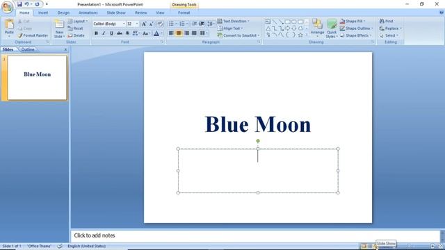 Powerpoint Presentation Part 1