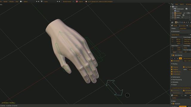 Blender Action Constraint Test смотреть онлайн