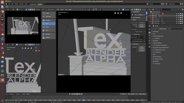 20th century Fox Blender 2.8 template editing tutoarial смотреть онлайн