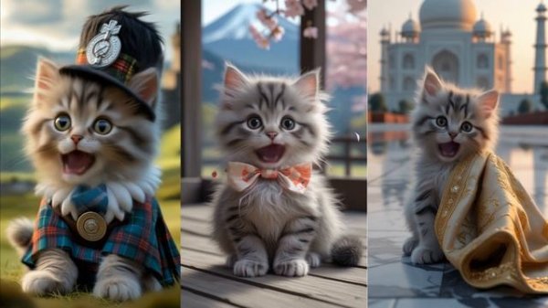 ❤️3 APT each in Scotland, India, Japan