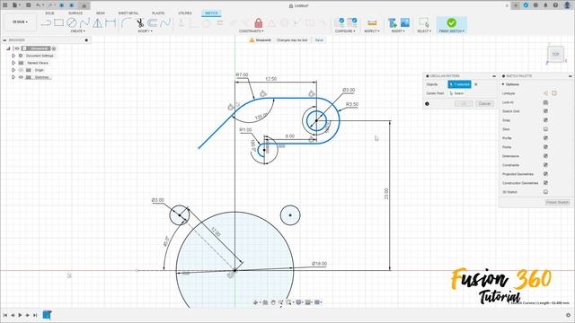 Fusion 360 Tutorial - Mecanum Wheel - Rim - Sheet Metal смотреть онлайн
