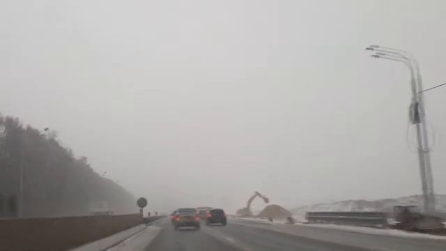 Зимние дороги - вечная стройка Минское шоссе смотреть онлайн