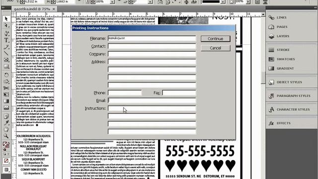 Kurs Adobe InDesign CS4 - Eksport projektu do paczki | market-wiedzy.pl смотреть онлайн