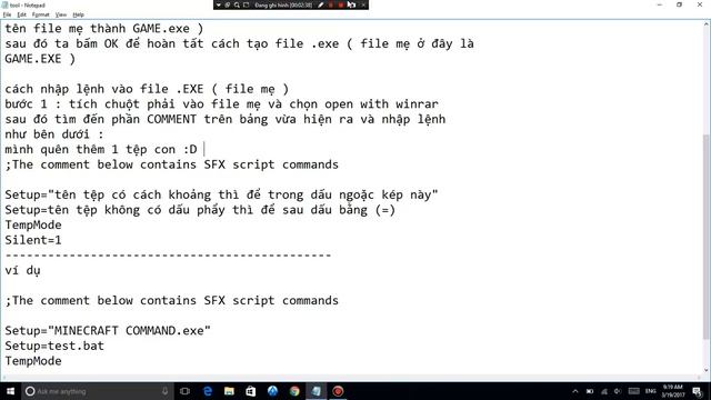 Hướng dẫn tạo ra tệp .exe và lệnh mở các tệp phụ của nó смотреть онлайн