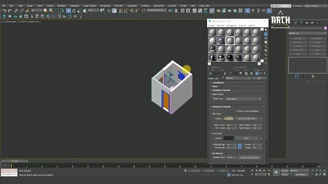 3dsmax Corona Render Bathroom Tutorial part 02 смотреть онлайн