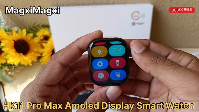 Model: HK11 Pro Max | Series 9 | Amoled Display| Smart Watch | Wireless Charging Unboxing Review смотреть онлайн