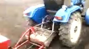 Сеялка самодельная. К мини трактору!