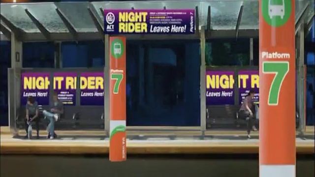 ACTION Nightrider Bus Commercial - 2011 смотреть онлайн