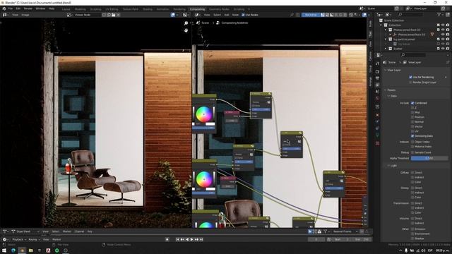 Lightmix para Arquitectura Blender ( Light Groups )en español смотреть онлайн