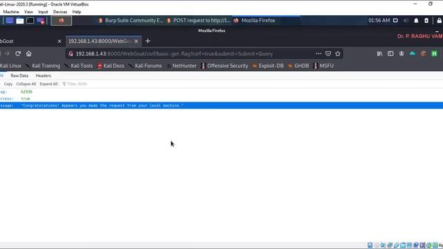 55 Practicing CSRF WebGoat Example смотреть онлайн
