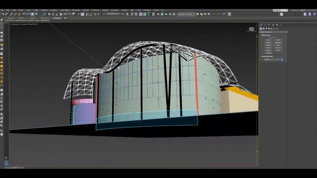Free form steel structure in tekla structures смотреть онлайн