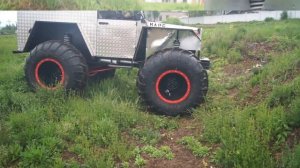 Лёгкий,Болотоход  «МАРС16» Первый выезд.