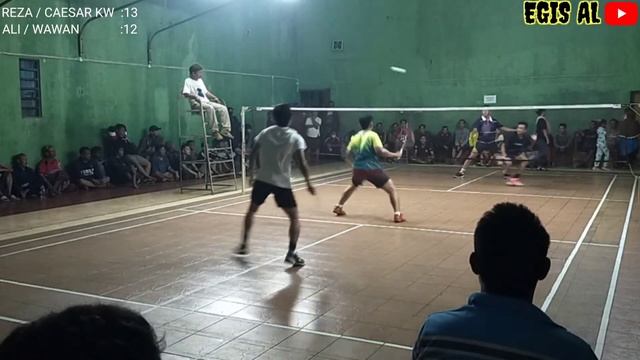 🔴BADMINTON PARTAI PANAS 🔥 REZA cs CAESAR KW vs ALI cs WAWAN,,,, смотреть онлайн
