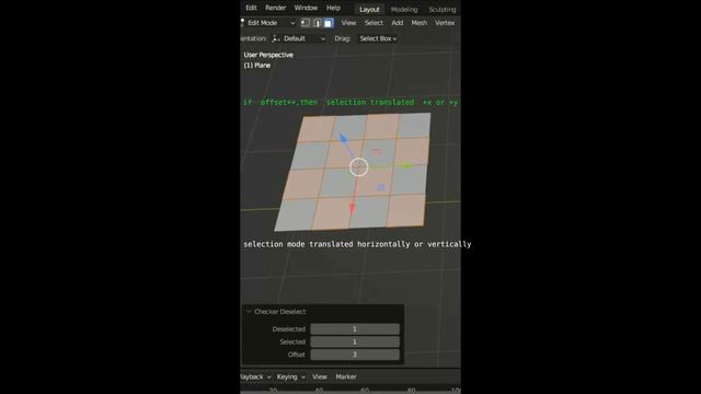 daily learning blender _select checker deselect #shortsvideo смотреть онлайн