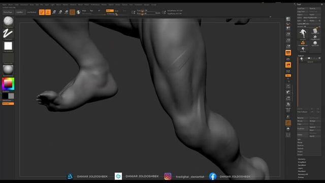 Creating a 3D VENOM Sculpture in Zbrush | Timelapse смотреть онлайн