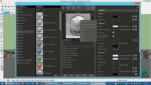 Sketchup 2017 Vray 3.4 Modeling and Rendering Mini House смотреть онлайн