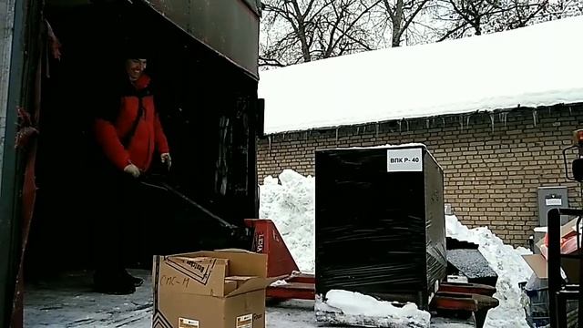 Отгрузка станка для резки арматуры, гвоздей, черенков для лопат в ООО "Стройкомплектпоставка" смотреть онлайн