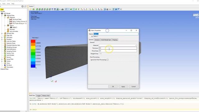 Ansys ACP ile Kompozit Yapılarda Fabrics oluşturma смотреть онлайн