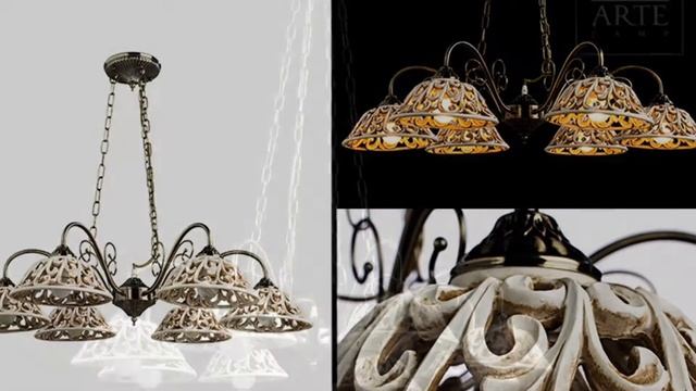 Светильники Arte lamp серии A5387 CARVED, цвет AB античная бронза смотреть онлайн