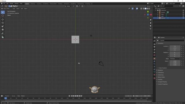 Blender Tutorial in Tamil - Fundamentals - 3D Cursor தமிழ் смотреть онлайн
