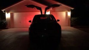 Tesla Model X Light Show