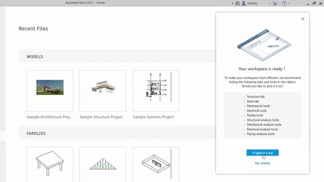 Revit 2021: Customized Revit Workspace смотреть онлайн