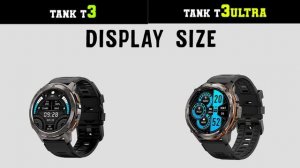 KOSPET TANK T3 Vs KOSPET TANK T3 Ultra Rugged Smartwatch 2024