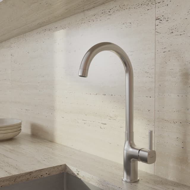 Смеситель для кухни ELIO сатин (Арт. 68260) смотреть онлайн