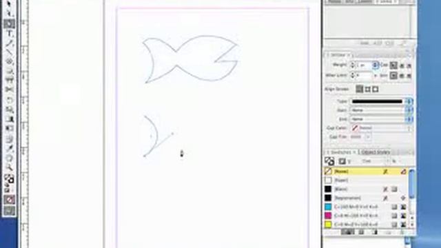 Indesign Tutorial - Using the Pen Tool Part 2 смотреть онлайн