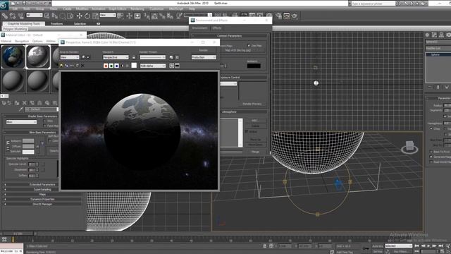 3DS MAX EARTH TUTORIAL | 3DS MAX GLOBE смотреть онлайн
