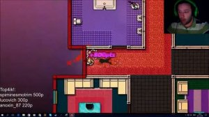 SickSinner бомбит в Hotline Miami