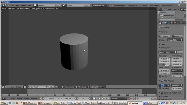 Ira Krakow's Blender 3D 2.62 Bezier Circle Tutorial смотреть онлайн