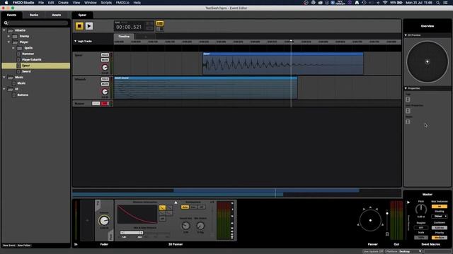 FMOD Tutorial #1 - Overview Of Event Editor & Mixer Windows смотреть онлайн