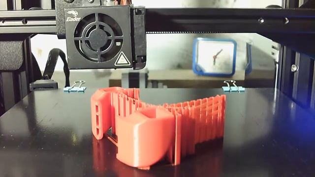 Ender3 HeroMe fan duct pipe timelapse смотреть онлайн