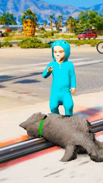 GTA V : Dogs teach us love its purest form Part-106🥺| #shorts смотреть онлайн