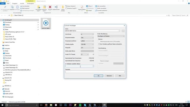 Wie verpacke ich eine Datei in ein Winrar Archiv? Tutorial - Windows - Mac - 9K - 69 FPS смотреть онлайн