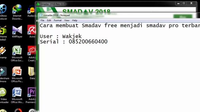 Cara membuat Smadav Free Buy menjadi smadav pro terbaru 2018 смотреть онлайн