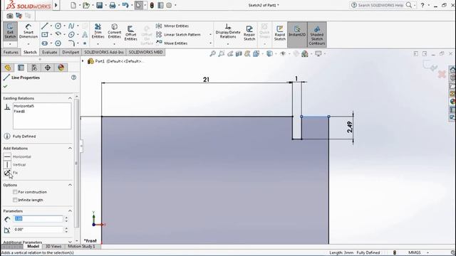 Tutorial Solidworks 2017 - AS (Shaft) смотреть онлайн
