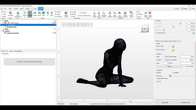 Fast method of preparing a figure for 3d printing from Daz Studio смотреть онлайн