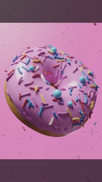 Donut Animation - Short Video