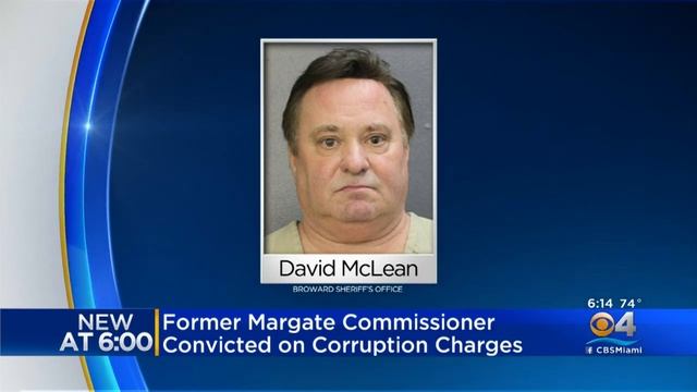 Former Margate Commissioner Faces 4 Years In Prison смотреть онлайн