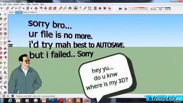 Copy of Sketchup user's Mistake1- watch till the end смотреть онлайн