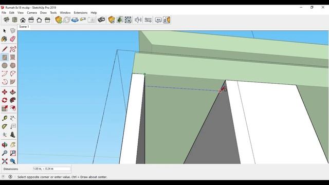 tutorial sketchup rumah 2 lantai | tutorial desain rumah sketchup 2020 | desain rumah 8x18 2 lantai смотреть онлайн