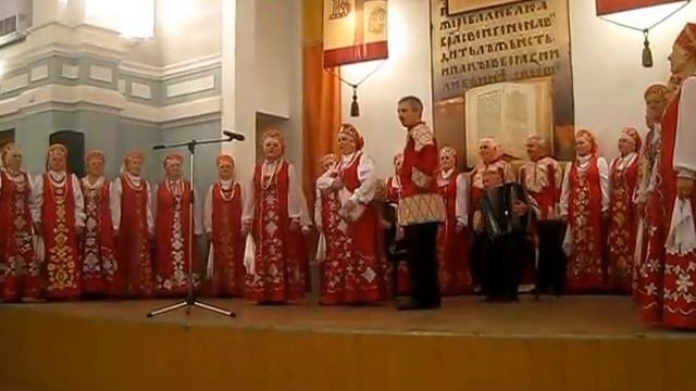 Шуточные припевки. хор дк нефтяников .Саратов смотреть онлайн