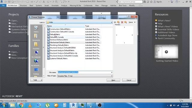 | AutoDesk Revit 2019 | How to open project in REVIT| Learn REVIT IN hindi смотреть онлайн
