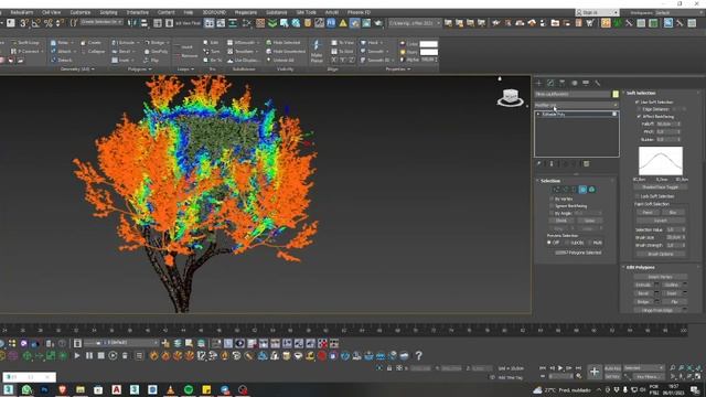 Animar arvore com noise 3DSmax смотреть онлайн