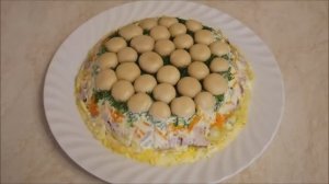 Праздничный салат ГРИБНАЯ ПОЛЯНА