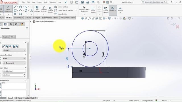 ⚡SOLIDWORKS || Beginners Tutorial || Exercise - 1 смотреть онлайн