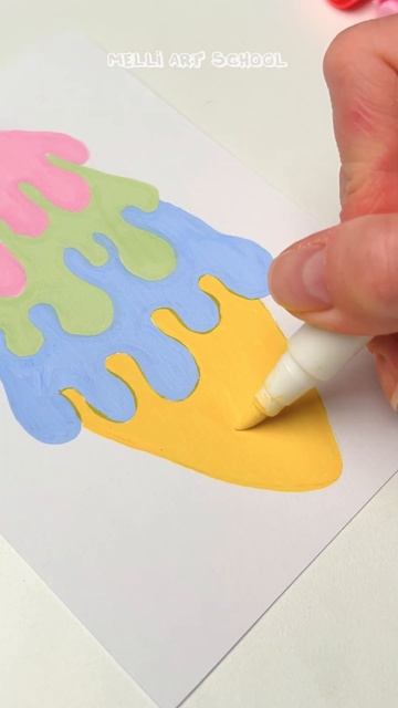 Drawing Ice-cream #shorts #drawing смотреть онлайн